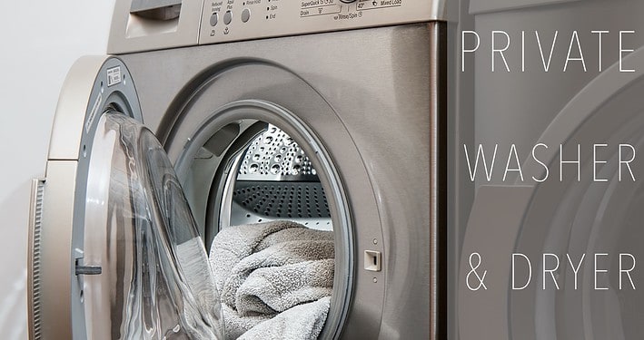 Private washer & dryer